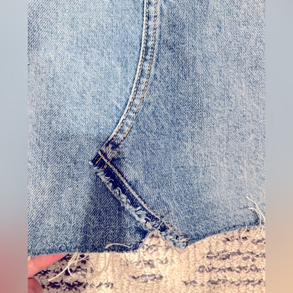 We The Free denim Mini Skirt - Picture 4 of 9